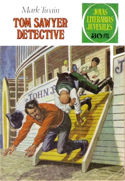 Cover of Tom Sawyer Detective