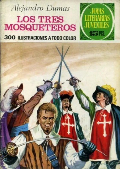 Cover of Los Tres Mosqueteros