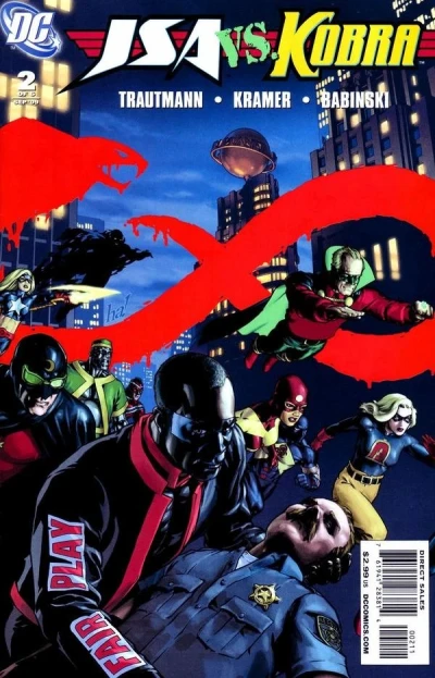Cover of JSA vs. Kobra
