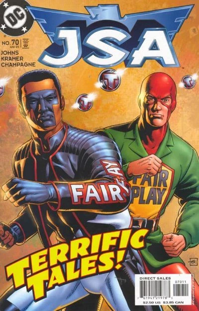Cover of JSA/JSA, Chapter III: High Societies
