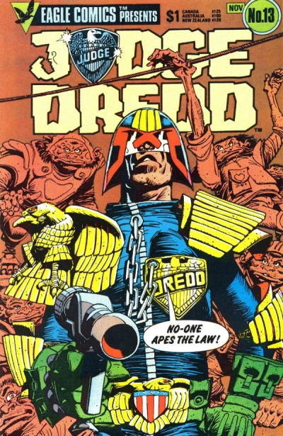 Cover of Judge Dredd 13