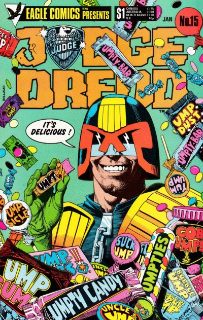 Cover of Judge Dredd 15