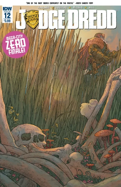 Cover of Mega-City Zero: Part Twelve: The Wizard of Oods!