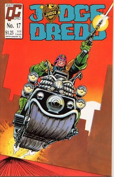 Cover of Judge Dredd 17