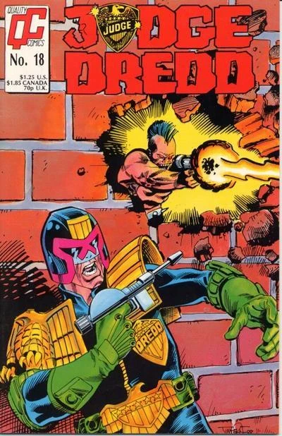 Cover of Judge Dredd 18
