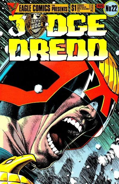 Cover of Judge Dredd 22