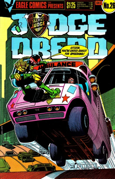 Cover of Judge Dredd 26