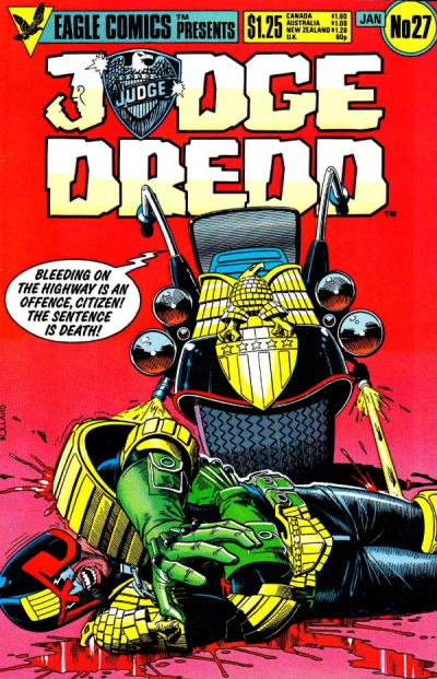 Cover of Judge Dredd 27