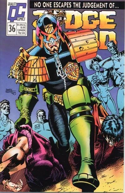Cover of Judge Dredd 36