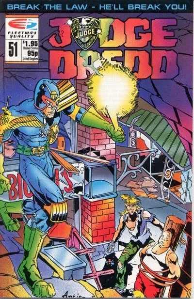 Cover of Judge Dredd 51