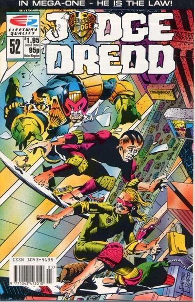 Cover of Judge Dredd 52