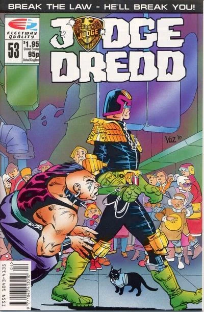 Cover of Judge Dredd 53