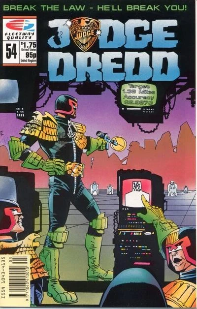 Cover of Judge Dredd 54