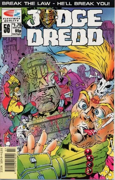 Cover of Judge Dredd 56
