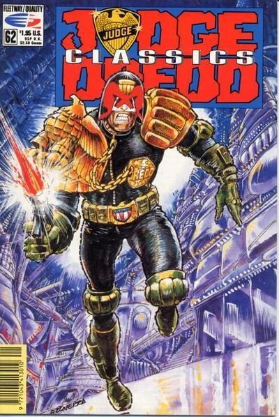 Cover of Judge Dredd 62