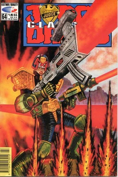 Cover of Judge Dredd 64