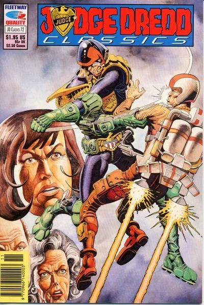 Cover of Judge Dredd 72