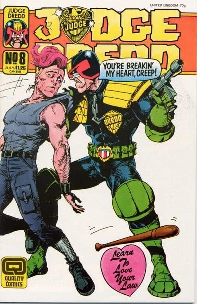 Cover of Judge Dredd 8