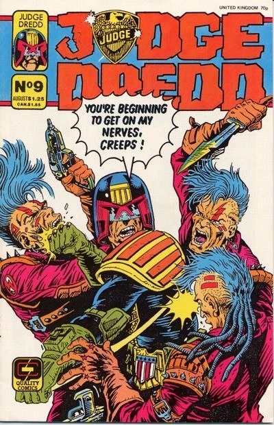 Cover of Judge Dredd 9
