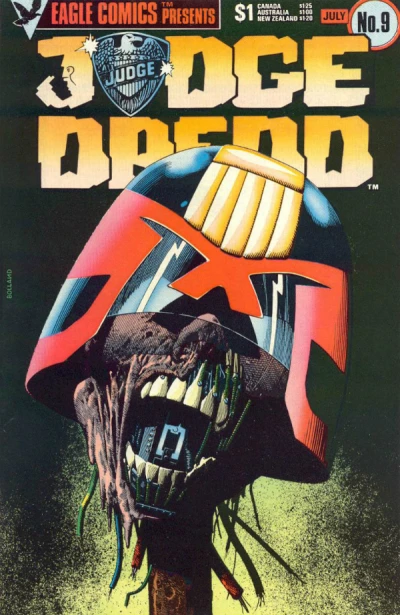 Cover of Judge Dredd 9