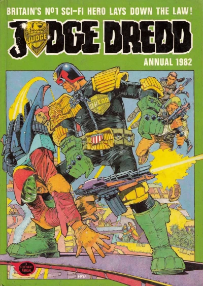Cover of Judge Dredd Annual 1982