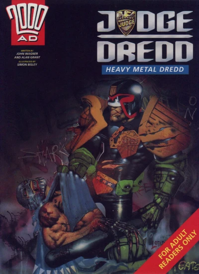 Cover of Heavy Metal Dredd: TPB