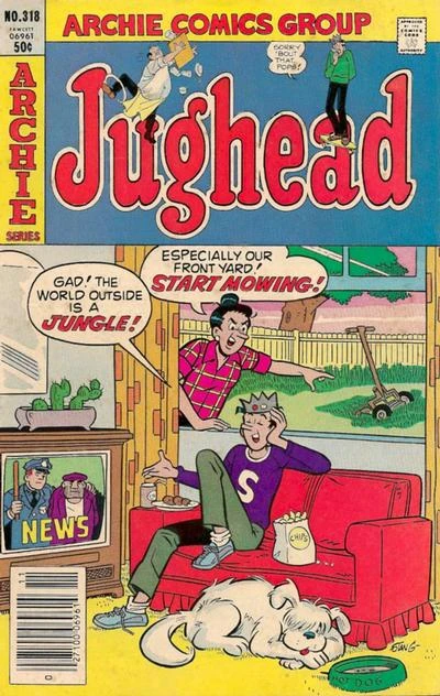 Cover of The Bouncer; I 'ear That!; Jughead's Gag Bag; Frantic Antic; On a Roll; A Tasteful Trip