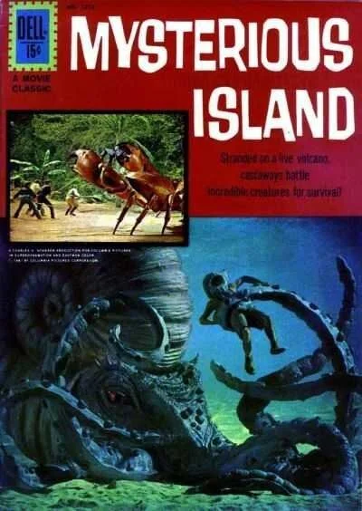 Cover of Jules Verne's Mysterious Island