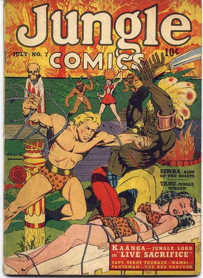 Cover of Jungle Comics