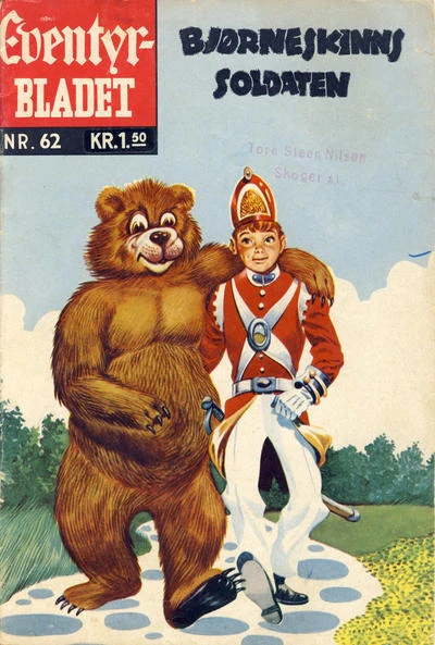 Cover of Bjørneskinns soldaten