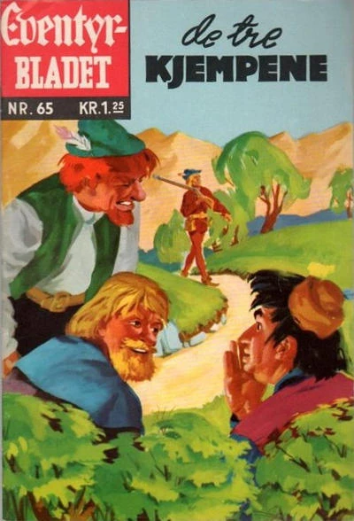 Cover of De tre kjempene