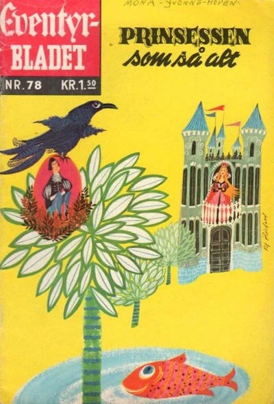 Cover of Prinsessen som så alt