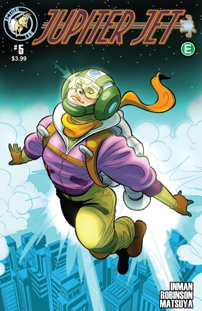 Cover of Chapter 5: We're Superheroes!; Origin of the Jetpack Part Five