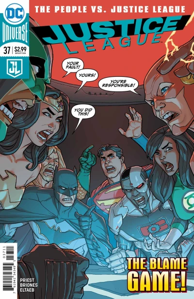 Cover of The PEOPLE Vs. JUSTICE LEAGUE Part 4: The Fan