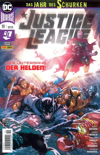 Cover of Das Jahr des Schurken