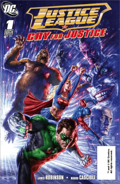 Cover of Justice League: Cry for Justice