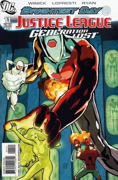Cover of Justice League: Generation Lost