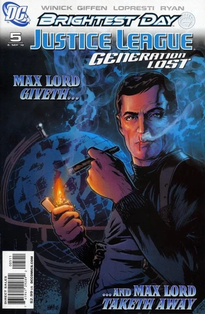 Cover of Justice League: Generation Lost