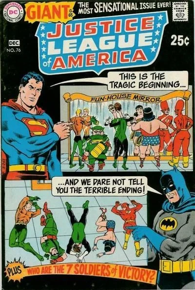 Cover of The Cosmic Fun-House!; The Last Case of the Justice League!