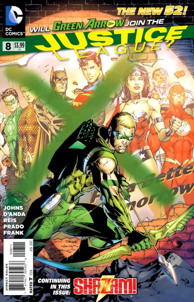 Cover of Justice League Team-Up: Green Arrow; The Curse of SHAZAM, Part 2