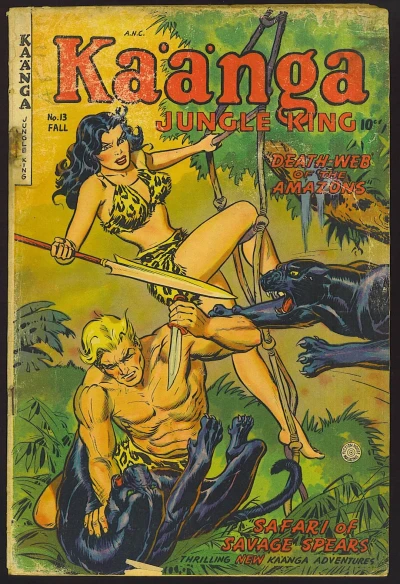 Cover of Death Web of the Amazons