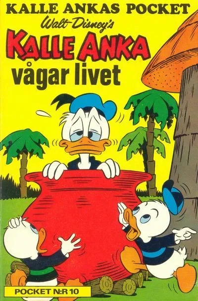 Cover of Kalle Anka vågar livet