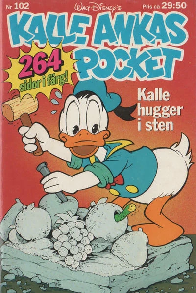Cover of Kalle hugger i sten