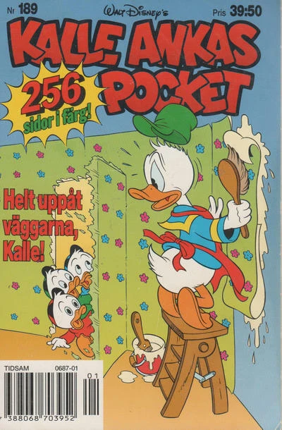 Cover of Helt uppåt väggarna, Kalle!