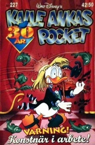 Cover of Varning! Konstnär i arbete!