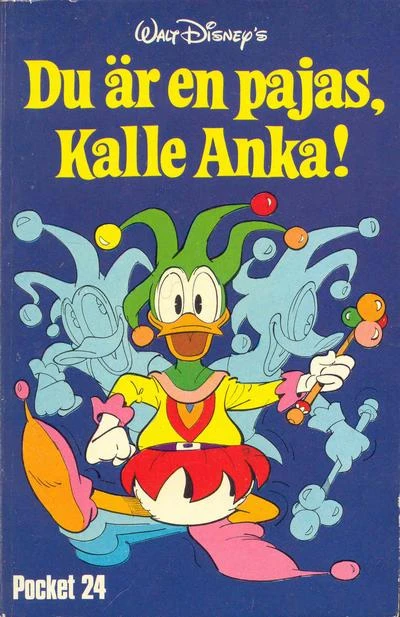 Cover of Du är en pajas, Kalle Anka!