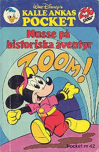 Cover of Musse på historiska äventyr
