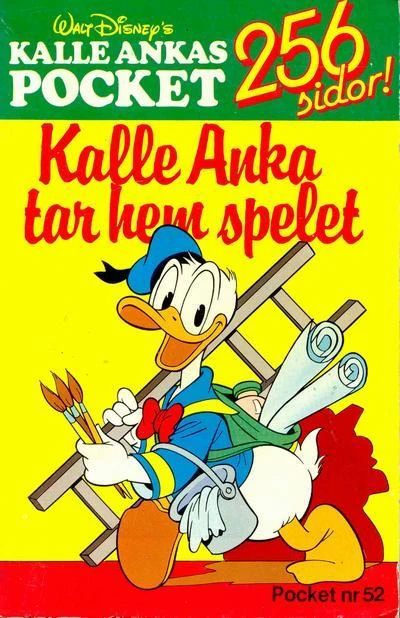Cover of Kalle Anka tar hem spelet