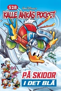 På skidor i det blå