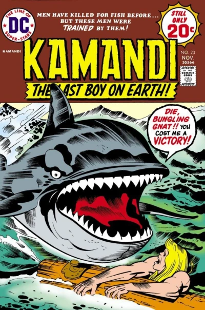 Cover of Kamandi and Goliath!!